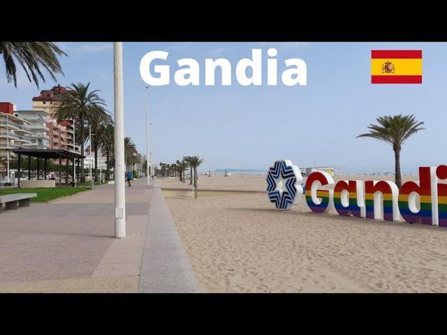 Apartament Ambar Gandia Playa-Grao Con Piscina Parking Ideal Para Familias Exteriör bild