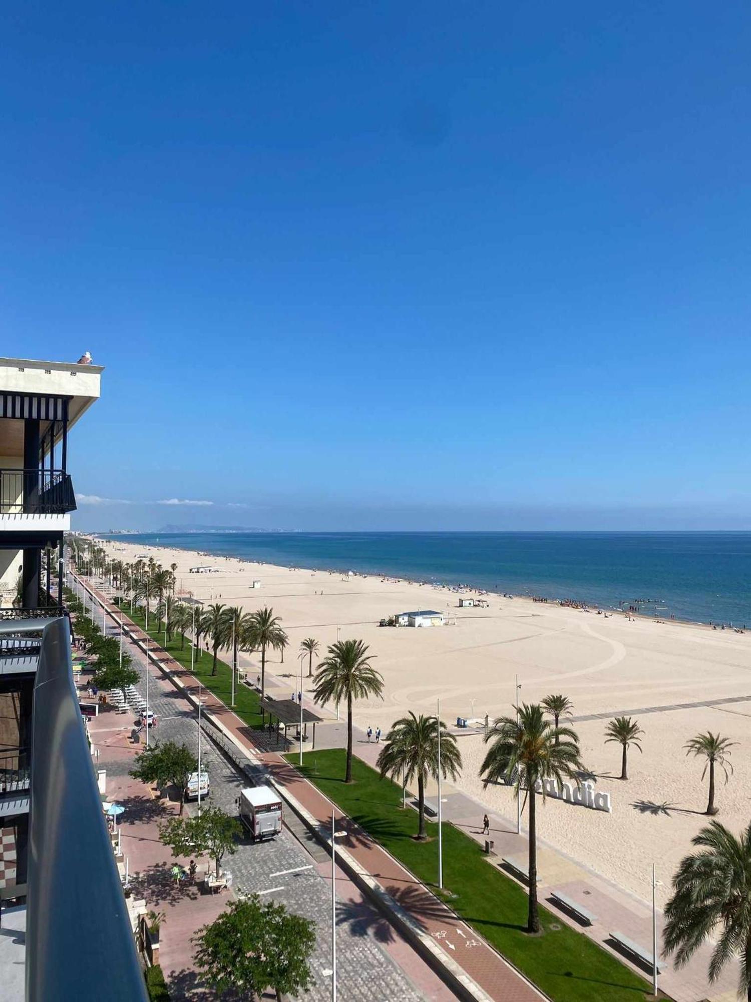 Apartament Ambar Gandia Playa-Grao Con Piscina Parking Ideal Para Familias Exteriör bild